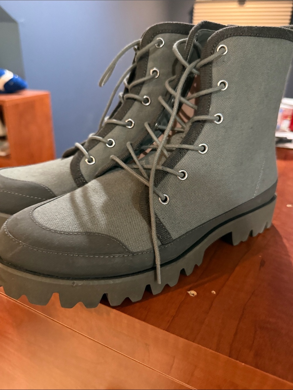 J. Crew Women's Green Ankle Boots size 9